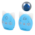 Miniatyrbillede 7 af 8: Trådløs lyd babyalarm tovejs tale lydalarm natlys hjemme lydalarm 100-240V(EU stik )