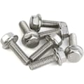 Miniatyrbillede 5 af 5: M10 x 25mm Flanged Sekskantbolte Flange Sekskantskruer, Rustfrit Stål A2, DIN 6921, 6 STK