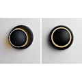 Miniatyrbillede 4 af 5: Væglamper Indendørs Varm Moderne LED Væglampe Kreativ Varm Væglampe 2 i 1 Jern Væglampe LED Lampe (Sort)
