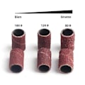 Miniatyrbillede 4 af 5: Elektrisk Manicure Tilbehørssæt 100/50 stk. Slibebånd 180/120/80 Korn Neglegraveringsbit Pedicureværktøj BEND261 120-100 stk.