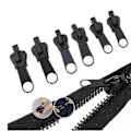 Miniatyrbillede 3 af 4: 6 stk. Fix Zip Puller, Zip Slider Reparations Instant Kit, Instant Lynlås Sæt, Fix Lynlås Aftagelig Rednings Udskiftningspakke, Instant Lynlås Sæt