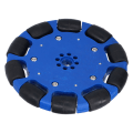 Miniatyrbillede 3 af 8: 100 mm omnidirektional hjul Neopren drivruller Omni Smart Robot Biltilbehør 8 mm hul