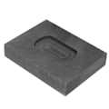 Miniatyrbillede 3 af 8: Støbestøbeform Hurtigopvarmning Køling Slidfast metalsmelteform til støbning Raffinering 3,1 X 2,4 X 0,6 tommer