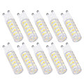 Miniatyrbillede 5 af 8: 10 stk. G9 220V LED-pære, dæmpbar keramisk LED-pære, erstatter halogenpære til lysekrone G9 7W 64LED