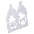 Miniatyrbilde 7 av 8: Karbonstål juleformer Innovative metallstempel for DIY preging kort gaveeske Julenissen