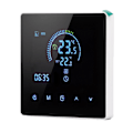 Miniatyrbilde 7 av 8: 3A Smart Termostat Intelligent Touch Fargeskjerm LCD Display Termostat Vannvarmer Kjele for Hjemmekontor Kjøpesenter Butikk Hvit WiFi-modell