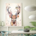 Pikkukuva 3 / 5: Kristallihirven ja linnun diamond painting aikuisille - Täysporainen tekojalokivikirjonta