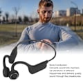 Pikkukuva 2 / 8: Bone Conduction -kuulokkeet Bluetooth5.0 IP56 vedenpitävät pölytiiviit langattomat urheilukuulokkeet sisäänrakennetulla mikrofonilla retkeilyyn