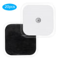 Miniatyrbilde 3 av 8: 20 stk 5x5cm Fysioterapi Elektrodeplate Massasje Klistrende Elektrode Plasser Celleplater