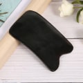Miniatyrbilde 4 av 8: Black Ox Horn Skrapebrett Kroppsakupunkturterapi Muskelsmerter Gua Sha Tool