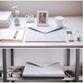 Miniatyrbilde 3 av 7: Filtet Tabletholder Bag Stor Kapasitet Lagdelt Oppbevaring Myk Inner Grafisk Tegnebrett Bæreveske for Reiser Kontor