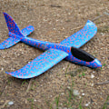 Miniatyrbild 2 av 8: EPP Foam Hand Kasta Flygplan Kasta Segelflygplan Flygplan Barn Utomhusleksak Gåva Blå