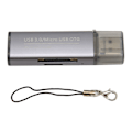 Miniatyrbild 1 av 8: Minneskortläsare 5 Gbps överföringshastighet 3 i 1 USB Typ A 3.0 Hane Micro USB Storage Card Reader