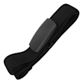 Miniatyrbilde 4 av 8: Bærbar bryststropp Bluetooth Fitness Walking Belt Tilbehør Lang batterilevetid Svart