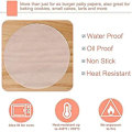 Miniatyrbild 3 av 5: Perfekta hamburgerpapper i pergament - Non-stick, runda pergamentpapper för perfekta hamburgare, cheeseburgare, biffar - vaxpapper, bakpapper