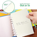 Miniatyrbild 5 av 5: A5 3-pack 5 mm Rutat Papper, 6-Håls Övningspapper