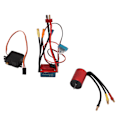 Miniatyrbild 8 av 8: S2435 4500KV Motor 25A ESC 2.2KG Metallservo Borstlös Motor ESC Servo Kit för 1/16 1/18 RC Bil