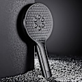 Miniatyrbild 2 av 4: Universal 3-läges runt duschhuvud med handhållen Abs plast handdusch