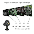 Miniatyrbild 3 av 5: Jul LED Projektor Utomhus Landskap Scen Jul Lampa
