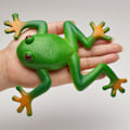 Miniatyrbild 8 av 8: Gummi-simuleringsgroda stretchig leksak stressavlastning sensorisk leksak Spoof stressavlastningsleksak för barn vuxna