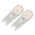 Pikkukuva 7 / 8: 2 kpl G9 LED-lamppuja, ammattimainen 14 LED:tä, korkea kirkkaus 270lm, himmennettävä, korvaavat lamput, 3W, 220V