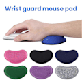 Miniatyrbillede 2 af 4: Kærlighedshjerte Muse Håndledsstøtte Ergonomisk Smertelindring Skridsikker Elastisk Blød Hyggelig Computer Muse Håndledsstøtte Pude PC Tilbehør Mørkeblå