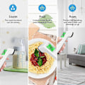 Miniatyrbillede 5 af 5: Pandetermometer, baby- og voksentermometer med feberalarm, LCD-display og hukommelsesfunktion til hele familien