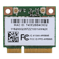 Miniatyrbillede 2 af 8: Trådløst netværkskort til HP-computer 150 Mbps 802.11B G/N Half Mini PCI-E-adapter AR5B95