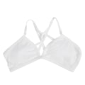Pikkukuva 2 / 8: Bikini-rintaliivit, langaton, mukava, matala selkä, urheilurintaliivit, ohut äitiysrintaliivit, valkoinen, L