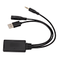 Pikkukuva 8 / 8: Ammattimainen auton Bluetooth 5.0 Aux-kaapeli USB-sovitin mikrofonilla Hyundai-autoihin