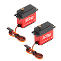 Miniatyrbillede 3 af 8: 20 kg digital servo professionel høj torsion vandtæt RC bil servo med 25T metal servoarm til 1/10 1/12 RC bil