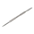 Miniatyrbilde 1 av 8: Dual Head Cuticle Pusher Rustfritt stål Cuticle Pusher Neglepedikyrverktøy for fjerning av død hud callus