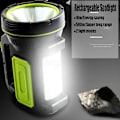Miniatyrbillede 2 af 5: Lommelygte LED Søgelygte 2 Tilstande 8000LM Lys Håndholdt Lampe
