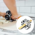 Miniatyrbillede 1 af 3: Form Revolverende Donut Skærer Maker Form Kage Dej Metal Bage Rulle Køkkenredskaber Gadgets Tilbehør Let At Bruge Lang