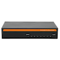 Miniatyrbilde 4 av 8: 8-porters Gigabit Ethernet-svitsj TBCS5008E Plug Play Stabil Robust Aluminiumlegering Datamaskinnettverkssvitsjer 100240V (EU-plugg)