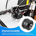 Miniatyrbillede 4 af 5: Hærdet stål EXtruder Gear til K1/K1C/Ender3 V3