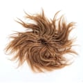 Miniatyrbilde 8 av 8: Rot og rufsete bolle falskt hårstykke elastisk tousled oppsett hårforlengelse hestehale hårstykker for kvinnerQ17-86/10#