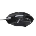 Miniatyrbild 8 av 8: Gaming Mouse RGB Glödande Andningsljus 1600 DPI 3D Scroll Wheel Ergonomisk trådbunden USB Datormus för PC Le noir
