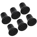 Miniatyrbillede 8 af 8: 10 stk Gummi Walking Stick Tip Honeycomb Type Robust Skridsikker Cane Stick Feet 0.7in