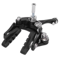 Miniatyrbilde 3 av 8: lebycle Universal Metal Bike C Caliper Bremsetilbehør for landeveissykkel Fast Gearblack foran klips