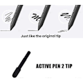 Miniatyrbillede 4 af 5: 3 stk. spidser udskiftning til HP Active Pen G2/G3/T4Z24AA/6SG43UT/6SG43AA
