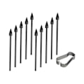 Miniatyrbilde 1 av 5: 10 stk. Stylus-tupper Stylus Refill Spen Refill kompatibel med Galaxy Tab S6Lite S6/S7/S7/S8 Note10/Note20