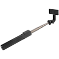 Miniatyrbillede 8 af 8: Foldbar Selfie Stick Tripod Bærbar Udtrækkelig Selfie Stick med Fjernbetjening (Sort)
