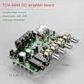 Miniatyrbillede 2 af 5: DC 12V 40W+40W Stereo Lydforstærkerkort Mikrofonforstærker