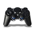 Miniatyrbillede 2 af 7: Trådløs Gamepad Multifunktion Sensitiv 2.4G Dual Vibration Gamepad Controller til Spil Tilbehør Sort