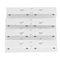 Miniatyrbilde 6 av 8: 4 stk aluminium varmeblokk 2-dyser hals fast sete 3D-skriver tilbehør for Makerbot MK8