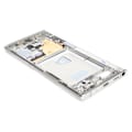 Miniatyrbilde 4 av 8: Midtre ramme Bezel Plate Housing Cover erstatning for Note 20 Ultra Reparasjonstjenestedeler Sølv