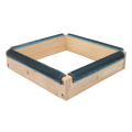 Miniatyrbilde 4 av 8: Broderistrimsramme 9,8 tommer 4 sider Solid massivtre Enkel montering teppekrokramme med skruer Nøkkel for tufting DIY