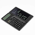 Miniatyrbillede 5 af 5: 12-cifret standardfunktion skrivebordslommeregner, med 6\" sletbar LCD-skrivetablet, solcelledrevet, dobbelt batteridrevet, til kontor, hjem, skole