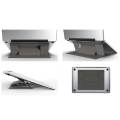 Miniatyrbillede 3 af 8: Bærbar Tablet Invisible Folding Stand Kunstlæder Usynlig Folding Stand Laptop Tablet Stand